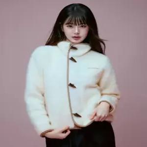 [정품]아이더HUG (허그) 여성 울 플리스 자켓_CreamHUG 자켓_CreamDWU25156W6