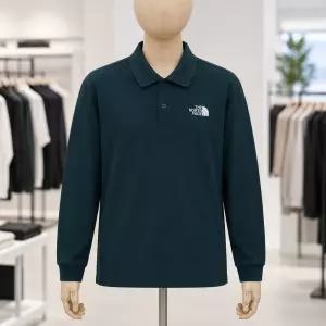 노스페이스 NT7QS00C 남성 쿨맥스 프라임 긴팔 폴로 DEEP WATER 6177215