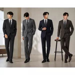 지이크 26F/W 데일리 울 혼방 스판 정장 컬러4종 택1 PLJAX0237