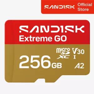 샌디스크 마이크로 SD카드 익스트림 Go 256GB 256기가 블랙박스 닌텐도 핸드폰 카메라 외장 메모리