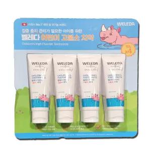 코스트코 벨레다 어린이 고불소치약 60g x 4개 어린이 양치