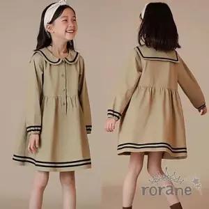 주니어 여아 북유럽 봄가을 미으 원피스 결혼식 공주