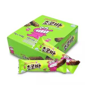 짱구 21곡 초코바 15g x 15개 1통