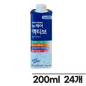 뉴케어 액티브 골든밸런스 오리지널로 리뉴얼 200ml 24팩 뼈 근육 건강
