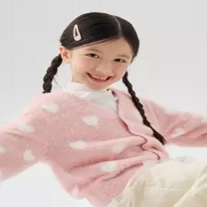[백화점 홈쇼핑 정품] 탑텐 키즈 MKG4EC2401 여아) 페더얀 가디건