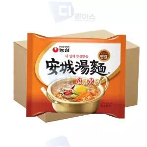 탱탱한면발 농심 안성탕면 40봉