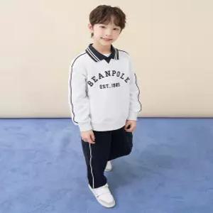 빈폴 키즈 BI6141U072 아동 상하복 유아 파이핑 포인트 상하세트 라이트 그레