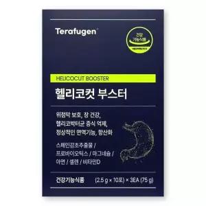 테라퓨젠 헬리코컷 부스터 3g X 30포 1박스 장 건강 면역 항산화 건강기능식품