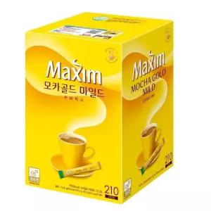 맥심 대용량 210T 마일드 모카골드 210T