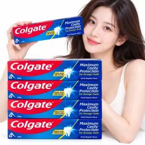 콜게이트 치약 코스트코 잇몸 입냄새 불소 1450 고불소 그레이트 레귤러 250g, 5개