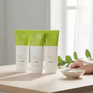 싸이닉 엔조이 세이프티 마일드 비건 선크림 무기자차 SPF50+ PA++++ 50g 3개