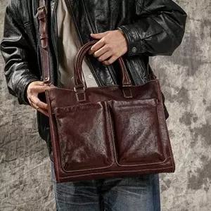 [다잇템]포인트 데일리 MKT SENIOR FG-1097 루르드 가죽 캐주얼 서류가방 다잇템