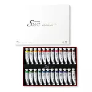 신한 고급 수채화물감 SWC 15ml 24색 미술 화방 전문가 색칠 그림 채색 재료 학원