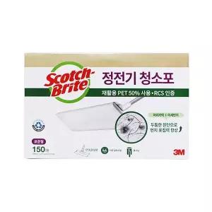 3M 재활용 PET 정전기 청소포 표준형 150매