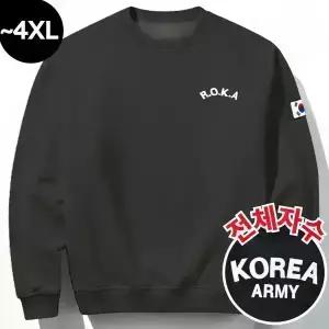 MACCI(마찌) 에어포뮬러 ROKA 코리아 아미 특양면 자수 로카 맨투맨 (정품)