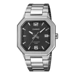 CASIO 카시오 MTP-B195D-1A 유니크 스퀘어 레트로 남자 메탈손목시계