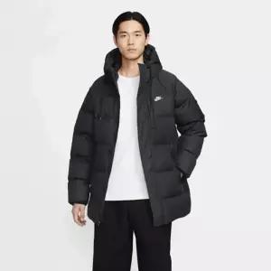 [나이키]나이키 데일리 NSW 클럽 써마 핏 파카 숏패딩 IB2974-010