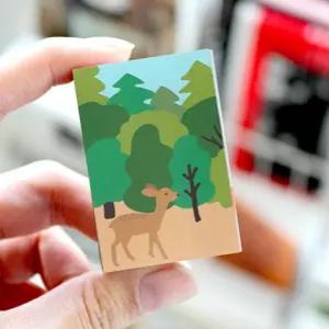 인테리어소품 성냥 Little forest Deer _10개입 소품 수앤서C