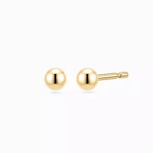 14K 에르디 볼 귀걸이 2mm