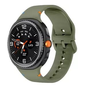 갤럭시 워치8 호환 물결무늬 컬러 스포츠 실리콘 스트랩 40mm/44mm/46mm