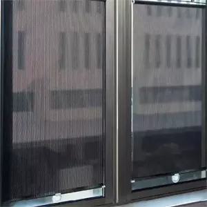 롤업 블라인드 탈부착 접이식 세탁실 창문 블라인드 베란다 암막 가림막 시스템 창문용 사무실 흡착식