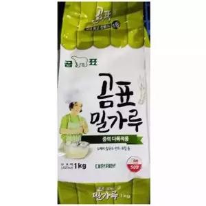 곰표 곰표 중력 밀가루 1K 밀가루 중력밀가루 중력분밀가루 밀가루중력분 곰표밀가루 고급밀가루 다목적용