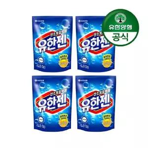 유한양행유한젠 산소계표백제(분말)파우치형3kg 4개