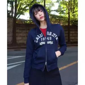[정품] 후아유 WHO.A.U Signature Slim-fit Patch Hood Zip-up(F) / WHMZG4991F