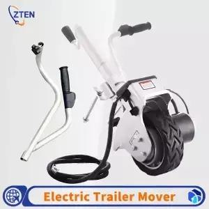 12V 전동 이동 트레일러 RV 빠른 도구 휠 전기 미니 이동기 캐러밴 보트 350W 견인 브래킷
