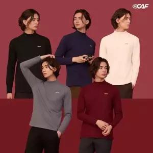 [하프클럽/르까프]르까프 26FW 클라우드 웜 기모 티셔츠 5종, 남성