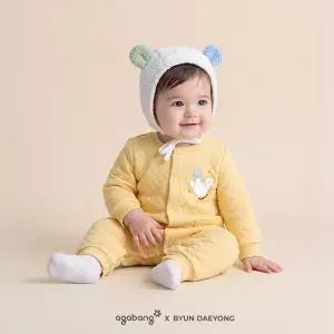 [롯데백화점]아가방 아트컬랙션베어우주복(YELLOW) 01T727516