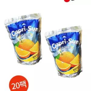 농심 카프리선 오렌지 200ml 10개 카페용
