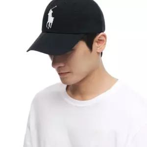 MAPOHGS0J420115001 폴로 랄프 로렌 빅 포니 치노 베이스볼 캡 블랙 2091711