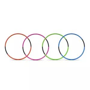 조립식 훌라후프 100cm/복근/허리/회전/피트니스/체형/관리/놀이/레크리에이션/활동/유산소/건강/체육/가정