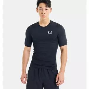 1361518-001 블랙 남성 HeatGear 히트기어 컴프레션 반팔티셔츠 레깅스핏
