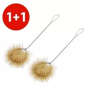 국산 컵솔 1+1 텀블러 병솔 잔솔 유리컵세척 컵수세미/유리컵브러쉬/유리컵브러시/유리컵세척브러쉬/유리컵