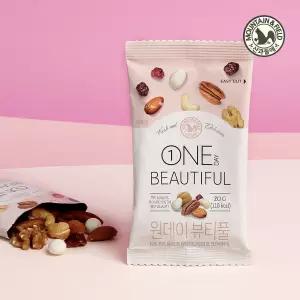 산과들에 원데이뷰티풀 100봉 프리미엄 하루견과 (피칸견과류 명절선물)