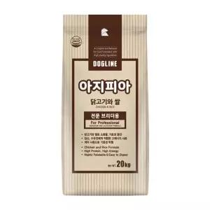아지피아 20kg 애견 강아지사료 진돗개 대형견 개사료