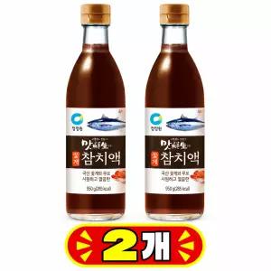 맛선생 꽃게 참치액 950g 2개