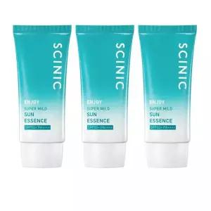 싸이닉 엔조이 슈퍼 마일드 수분 선에센스 50ml / 저자극 선크림 차단제 3개