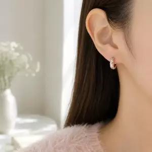 비체 14K 핑크골드 귀걸이 샤인 커팅 코스트코 두레샵2609 [679925]