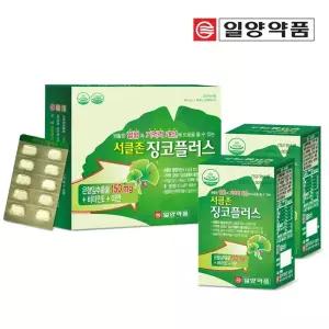징코플러스 혈행 기억력개선도움 은행잎추출물 비타민e 아연 부모님선물 1세트