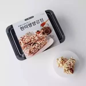 비가열 국내산 쌀 디저트 조청 현미 강정 만들기 DIY 세트 키트 - 조청강정