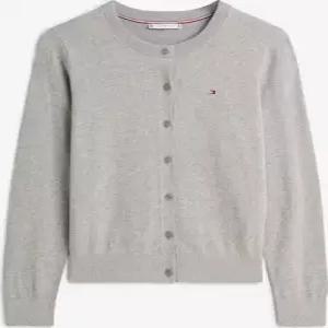 25FW 타미힐피거 가디건 WW47469P61 LIGHT GREY HEATHER DOM