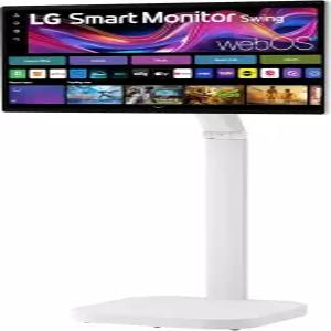 LG 스마트 모니터 스윙 32U889SA-W 32인치 4K UHD(3840x2160) IPS 터치스크린 완전히 조절 가능한 휠드