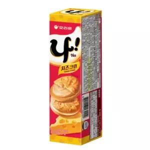 루리점빵 오리온 나 치즈크림 대용량과자 77g 10개 사무실과자 야유회간식