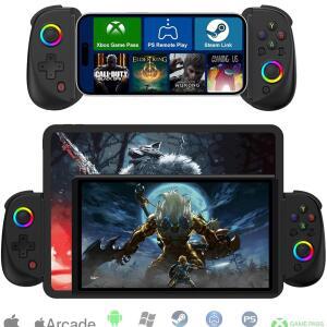 , 태블릿, / ANDROID PC 스위치 PS4 PS3 16 클라우드 XBOX 15 RGB 지원, 게임 조이스틱, 터보, 콘솔에서 PS 7색 모바일 스트리밍, 조명, 게임패드