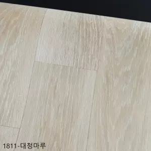 친환경장판1.8T두꺼운 바닥재  베란다 거실 안방용 모노륨 장판 모음 1811 대청마루(폭)183cmx(길이)7m15m
