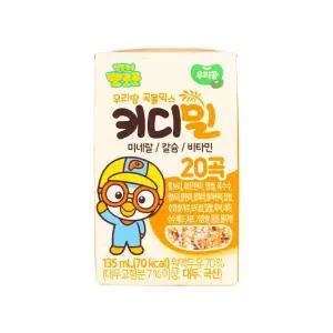 뽀로로 키디밀 곡물 두유 135ml x 24팩