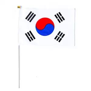 용미니깃발 응원용깃발 용 경기 응원용 미니 깃발 태극기 국기 14x21cm